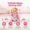 MiMi Baby Doll KP2010 – 30 cm Babypuppe mit Friseurset, Produktbild-Vorschau 3