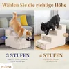Hundetreppe für kleine Hunde - 3 Stufen Hunde Treppe 43cm Produktbild-Vorschau 5