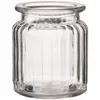 12 x Windlichter aus Glas geriffelt H 9 cm -  Produktbild-Vorschau 2