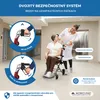 Mobiclinic Transportný invalidný vozík z hliníkovej Náhľad obrázku produktu 7