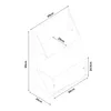 A technical drawing of a wall shelf with dimensions indicated. Podgląd zdjęcia produktu