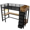 Letto a castello Merax, dimensioni 90x200, con scrivania da Anteprima dell’immagine prodotto 10