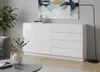 Kommode "Vaasa" 152cm, weiß-glänzend Produktbild-Vorschau 2