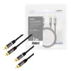 LogiLink CA1202, 2 x RCA, Samec, 2 x RCA, Samec, 1 m, Černá Náhled obrázku produktu 6