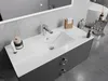Mexen Atena lavabo da incasso in piano 101 x 46 cm, bianco Anteprima dell’immagine prodotto 2