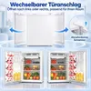 HOMCOM 72,5 L Mini Kühlschrank mit Gefrierfach, Obst- und Produktbild-Vorschau 6