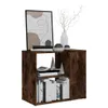 vidaXL Odkládací stolek Smoked Oak 60x30x50 cm Materiál Náhled obrázku produktu 5