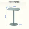 A diagram showing the dimensions of a table. Náhled obrázku produktu