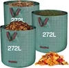 Gartensack Gartenabfallsack 272L–selbststehender Laubsäcke Produktbild-Vorschau 1