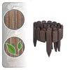 Woodygift Holz Palisade Gartenzaun Rasenkante Produktbild-Vorschau 4