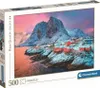 Clementoni Puzzle High Quality 500 elementów Wioska Hamnoy Náhľad obrázku produktu 2