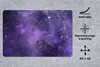 MuchoWow® Schreibtischunterlage Aquarell - Sterne - Lila Produktbild-Vorschau 2