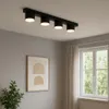 KAR-LIGHTING Deckenstrahler 4-flammig Schwarz, Metall – Produktbild-Vorschau 7