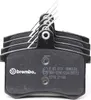 Brembo Bremsbelagsatz, Scheibenbremse Hinterachse P 85 013 Produktbild-Vorschau 5