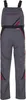 Planam Latzhose Highline Gr. 25 schiefer/schwarz/rot Produktbild-Vorschau 10