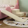 Merax Lit d'enfant 90x200 cm avec lumière LED, toboggan & Voir les images du produit 5