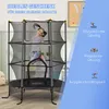 Trampolina dziecięca HOMCOM Ø163 cm, trampolina z siatką Podgląd zdjęcia produktu 4