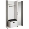 Vestiaire Ensemble de vestiaires avec patères et miroir Voir les images du produit 2