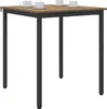 vidaXL Tavolo 70 x 70 x 75 cm, materiale composito in Anteprima dell’immagine prodotto 3