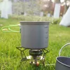 Kochgeschirr-Set Camping Outdoor Grün, Aluminiumtopf und Produktbild-Vorschau 6