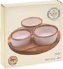 Excellent Houseware | Serviertablett Set - 4 Teile - Holz - Produktbild-Vorschau 2