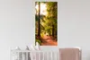 MuchoWow® Wandtattoo Wandsticker Wandaufkleber Wald - Weg - Produktbild-Vorschau 5
