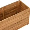 vidaXL Zvýšená posteľ 100x40x55 cm Teakové drevo a oceľ Náhľad obrázku produktu 4
