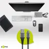 USB-C™ auf USB-A Textilkabel mit Metallsteckern Produktbild-Vorschau 8