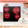 Klarstein Plaque Vitroceramique Encastrable 6500W, Table de Voir les images du produit 3