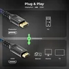 deleyCON 3,0m 4K DisplayPort auf HDMI Kabel 1080P@60Hz Produktbild-Vorschau 2