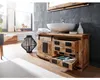 home24 Waschbeckenunterschrank - Mango Massiv / Eisen - Produktbild-Vorschau 4