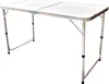 Campingtischtisch Weiß 120 x 60cm Klapptisch Aluminium mit Produktbild-Vorschau 2