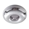 Lindby Deckenleuchte Zehra, Ø 28 cm, rauchgrau, Glas Produktbild-Vorschau 5