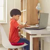 Červený sedací míč, ergonomický balanční polštář, vzduchový Náhled obrázku produktu 9