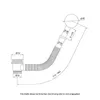 Freistehende Retro-Badewanne PITTSBURGH Ablaufgarnitur Produktbild-Vorschau 9