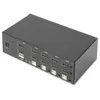 DIGITUS KVM přepínač 4portový 4K HDMI Dual Display - KVM Náhled obrázku produktu 1