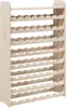 vidaXL Stojan na víno s horní policí 72,5x25x111,5 cm z Náhled obrázku produktu 1
