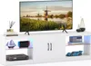 COSTWAY 3- in-1 TV-Schrank, Fernsehtisch für Fernseher bis Produktbild-Vorschau 1