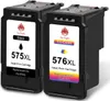 Two black ink cartridges are shown against a white background. Produktbild-Vorschau