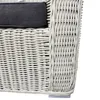 2er Lounge Sofa VITA rundes Polyrattan Eierschalenweiß Produktbild-Vorschau 5