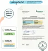 A document with text and logos, presented as a test certificate or quality assurance report. Produktbild-Vorschau