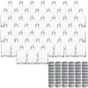 gouveo 48er Set Glasflaschen 40 ml Flachmann mit Produktbild-Vorschau 1
