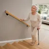 ACXIN, poręcz ścienna drewniana, 160 cm, wykonana z litego Podgląd zdjęcia produktu 8