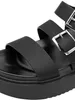 Tamaris Sandalen Plat  Sandalen Plat - Zwart - Maat 39 Produktbild-Vorschau 13