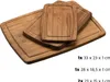 Set di taglieri KESPER 4 pezzi in bambù  scuro - Anteprima dell’immagine prodotto 4