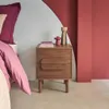 sweeek - 2er-Set Vintage-Nachttische im Holzlook mit 2 Produktbild-Vorschau 5