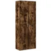 vidaXL Highboard Räuchereiche 70x35x180 cm Holzwerkstoff Produktbild-Vorschau 1