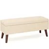 BEALIFE Čalúnená lavica s úložným priestorom 110 x 39 x 45 Náhľad obrázku produktu 2