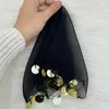 10x Schwarz Luxus Halay Mendili groß 30x30 cm Tanztücher Produktbild-Vorschau 2