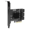 Rozšiřující karta PCIE na 6portový pevný disk SATA 3.0 6G Náhled obrázku produktu 4